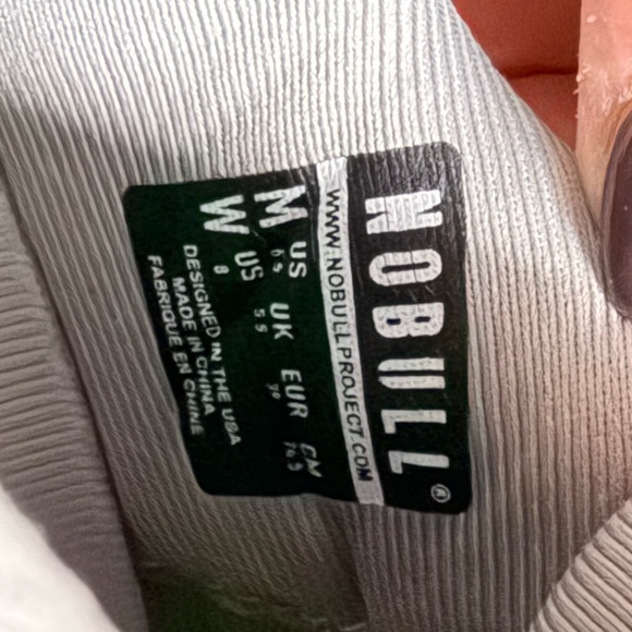 NOBULL Gray Perforated Sneakers - Picture 4 of 6